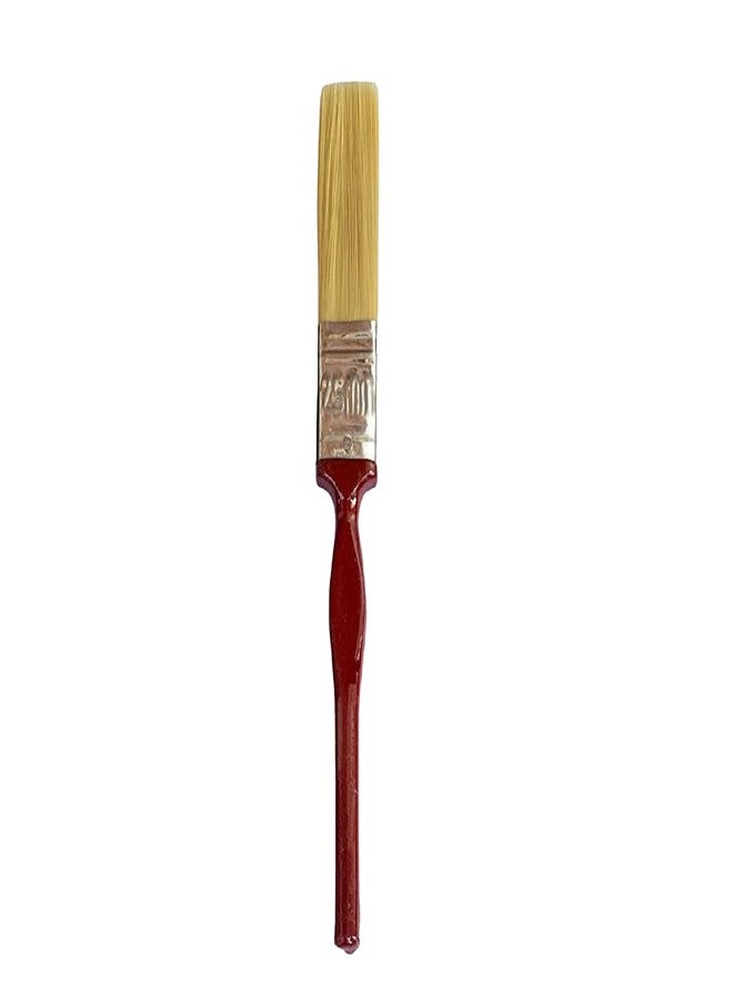 super brush Super Paint Brush RED (25 mm) for Oil Painting, Canvas Painting, Wall Painting and Cleaning Delicate Items 2 pc - Image 4
